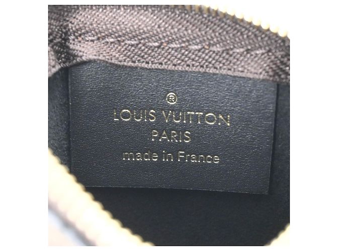 Borsa Louis Vuitton Damier Belmont NV BB Marrone - vista 18