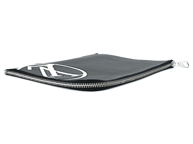 Borsa Clutch Pochette Jour GM Nera di Louis Vuitton Nero - vista 5