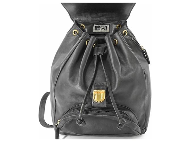 Zaino Sunburst Versace Nero - vista 6