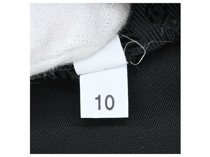 Borsa a Spalla Triangle in Re-Nylon Tessuto di Prada Marrone Nero - vista 11