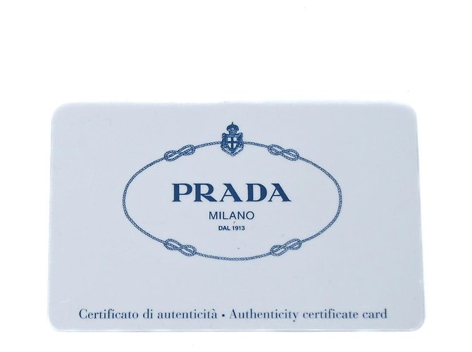 Borsa a Spalla Triangle in Re-Nylon Tessuto di Prada Marrone Nero - vista 18