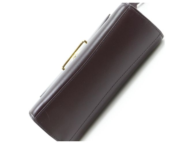 Bottega Veneta La Borsa a Spalla Clip Porpora - vista 16