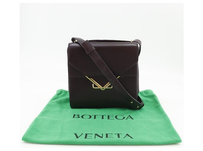 Bottega Veneta La Borsa a Spalla Clip Porpora - vista 18