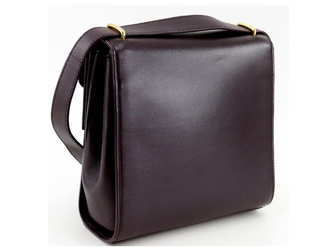 Bottega Veneta La Borsa a Spalla Clip Porpora - vista 3