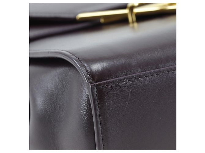 Bottega Veneta La Borsa a Spalla Clip Porpora - vista 4