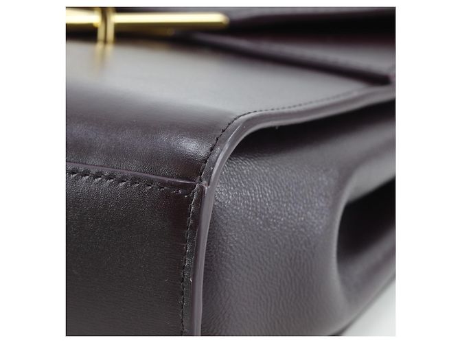 Bottega Veneta La Borsa a Spalla Clip Porpora - vista 5