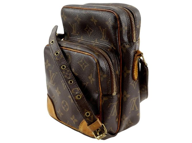 Borsa a Spalla Amazon Louis Vuitton M45236 Marrone - vista 2