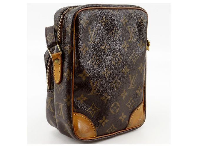 Borsa a Spalla Amazon Louis Vuitton M45236 Marrone - vista 3