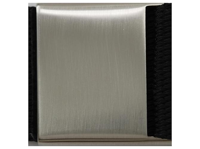 Borsa a spalla in satin Prada Nero - vista 11