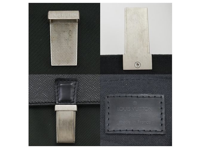 Borsa a Spalla Saratov PM Louis Vuitton Nero Grigio - vista 15