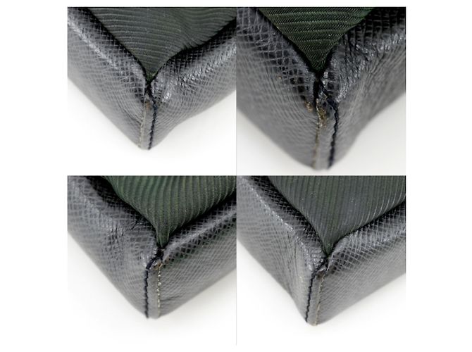Borsa a Spalla Saratov PM Louis Vuitton Nero Grigio - vista 4