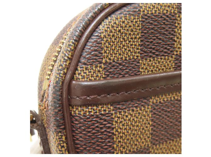Borsa a Spalla Pochette Ipanema N51296 di Louis Vuitton Marrone Damier ebene - vista 11