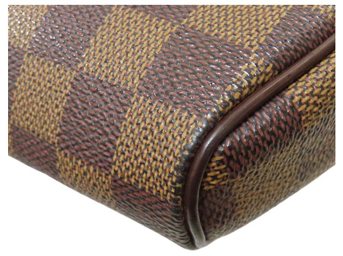 Borsa a Spalla Pochette Ipanema N51296 di Louis Vuitton Marrone Damier ebene - vista 19