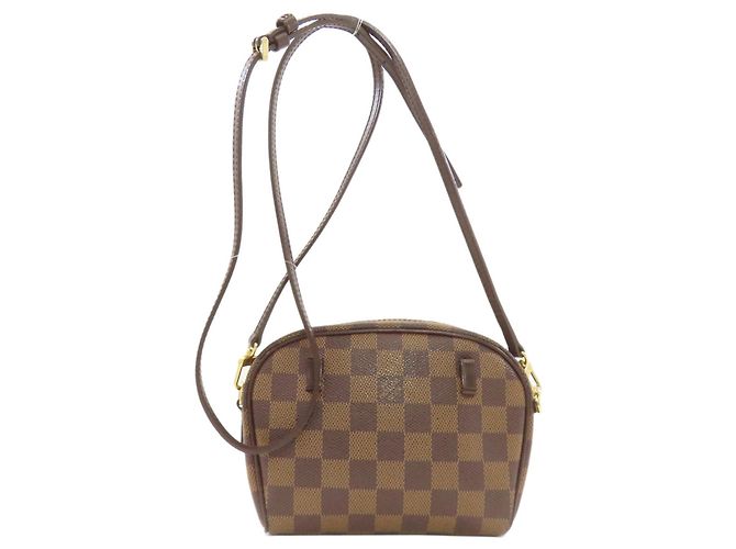 Borsa a Spalla Pochette Ipanema N51296 di Louis Vuitton Marrone Damier ebene - vista 2