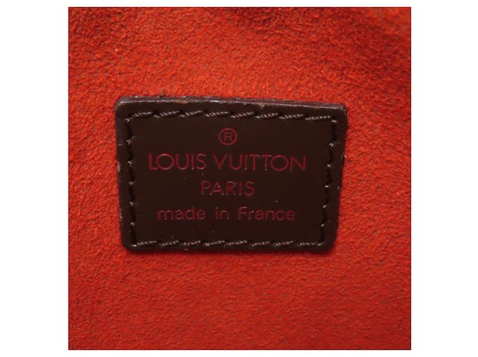 Borsa a Spalla Pochette Ipanema N51296 di Louis Vuitton Marrone Damier ebene - vista 6