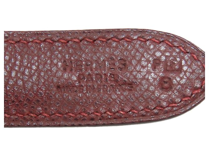 Hermès Borsa a Spalla Hermes Trim 31 in Rouge H Rosso - vista 6