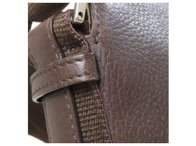 Borsa a Spalla con Motivo Trotter di Christian Dior Marrone - vista 16