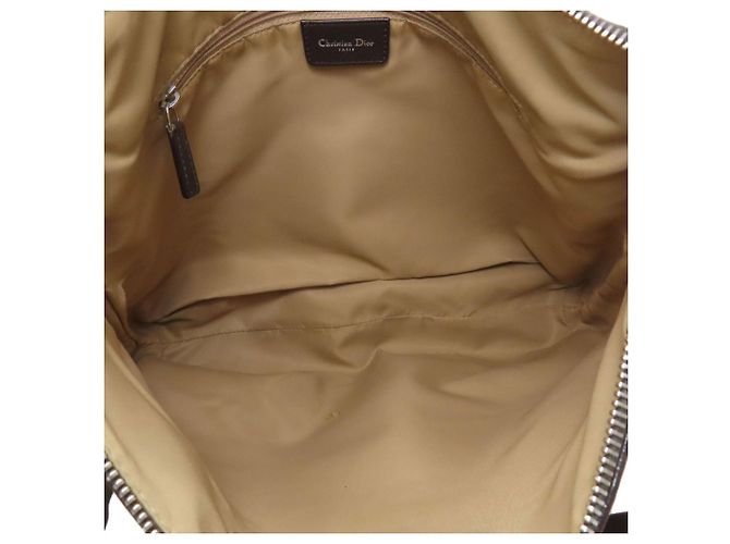 Borsa a Spalla con Motivo Trotter di Christian Dior Marrone - vista 5