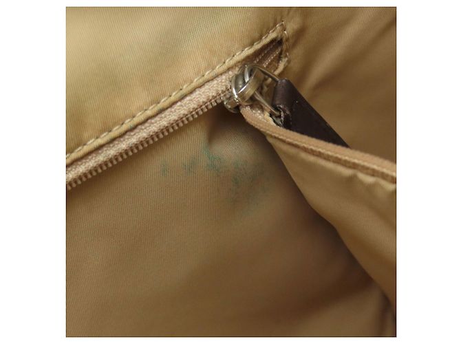 Borsa a Spalla con Motivo Trotter di Christian Dior Marrone - vista 8