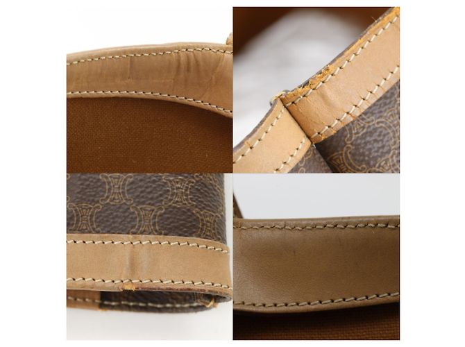 Céline Celine Braune PVC Tragetasche - Ansicht 11