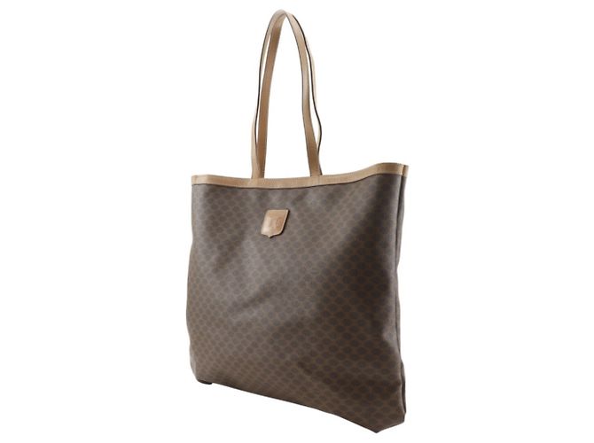 Céline Celine Braune PVC Tragetasche - Ansicht 2