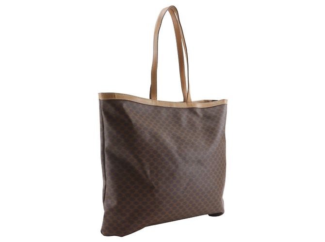 Céline Celine Braune PVC Tragetasche - Ansicht 3