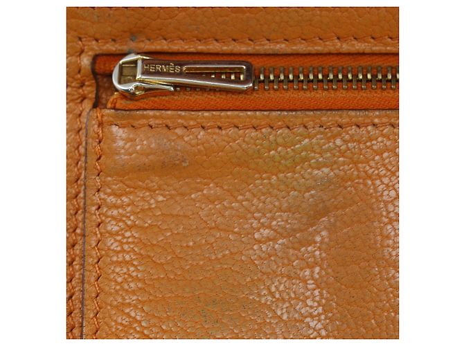 Hermès Hermes Bearn Soufflé Long Wallet Brown - view 12