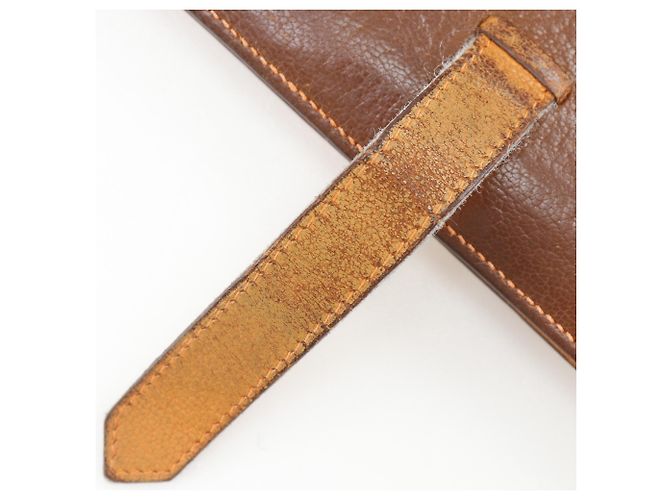 Hermès Hermes Bearn Soufflé Long Wallet Brown - view 15