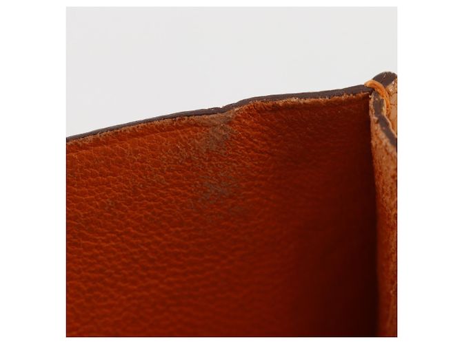 Hermès Hermes Bearn Soufflé Long Wallet Brown - view 7
