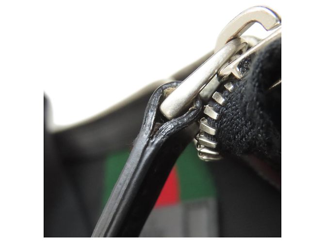 Borsa a Spalla Lunga Sherry Line Gucci 631199 Outlet Nero - vista 14