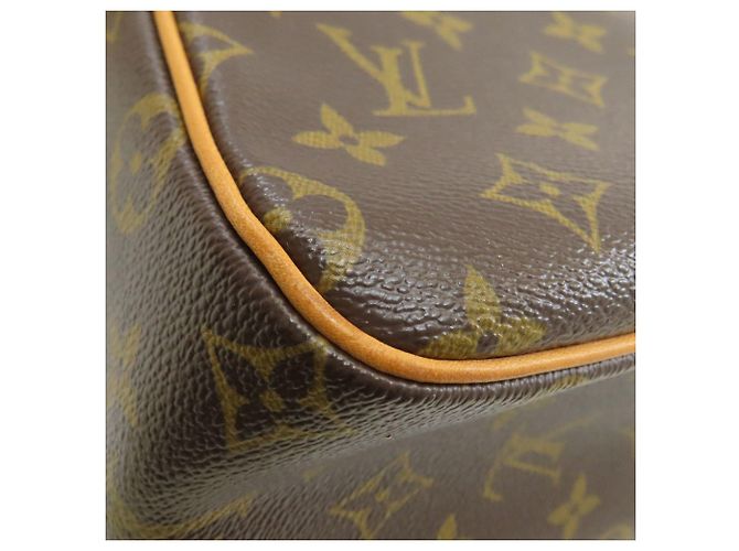 Borsa a Spalla Viva-Cite GM M51163 di Louis Vuitton Marrone Monogramma - vista 18