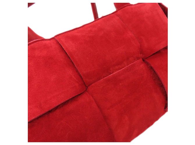 Borsa a mano Arco di Bottega Veneta Rosso - vista 14