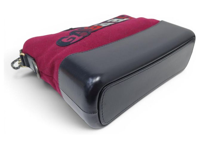 BORSA CHANEL GABRIELLE GM IN FELTRO QUILTATO E PELLE - vista 3