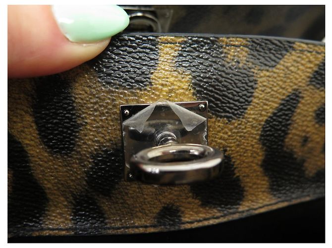BOLSO DE MANO LOUIS VUITTON CITY STEAMER MM ANIMAL SALVAJE LEOPARDO - vista 10