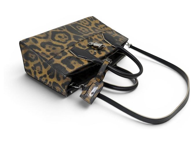 BOLSO DE MANO LOUIS VUITTON CITY STEAMER MM ANIMAL SALVAJE LEOPARDO - vista 4