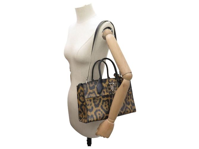 BOLSO DE MANO LOUIS VUITTON CITY STEAMER MM ANIMAL SALVAJE LEOPARDO - vista 5