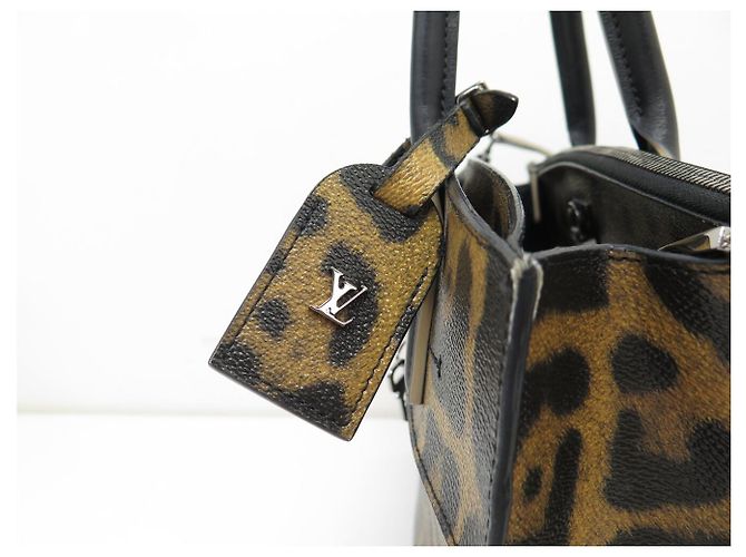 BOLSO DE MANO LOUIS VUITTON CITY STEAMER MM ANIMAL SALVAJE LEOPARDO - vista 6