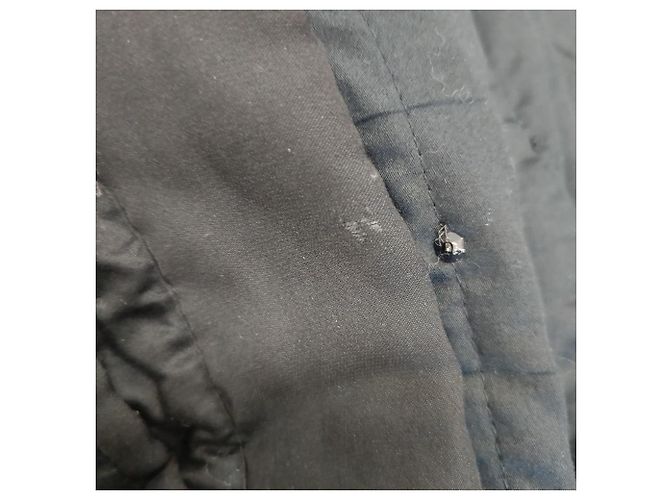 Pantalones rectos de algodón negro adornados de Isabel Marant - vista 8