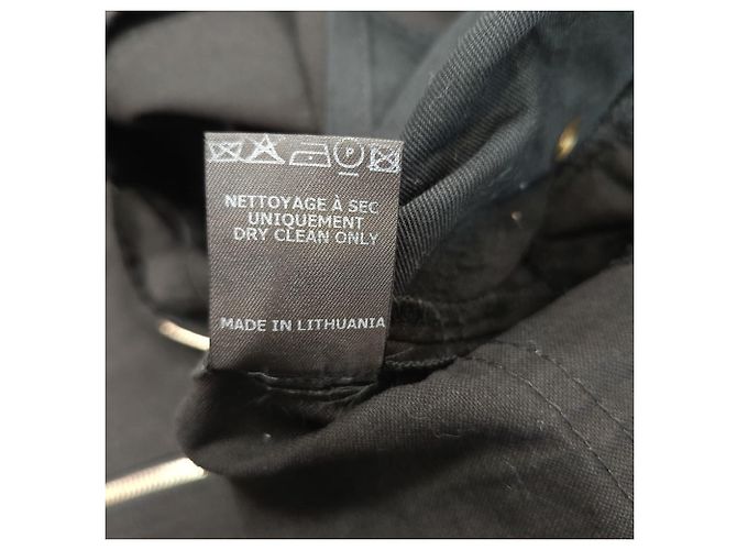 Mono con cremallera Talma en algodón negro de Isabel Marant - vista 6