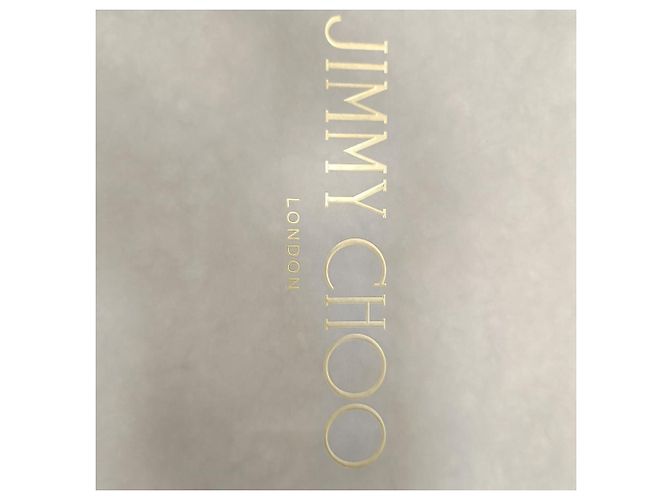 Clutch Margot con Cadena Jimmy Choo en Brillo Plateado - vista 13