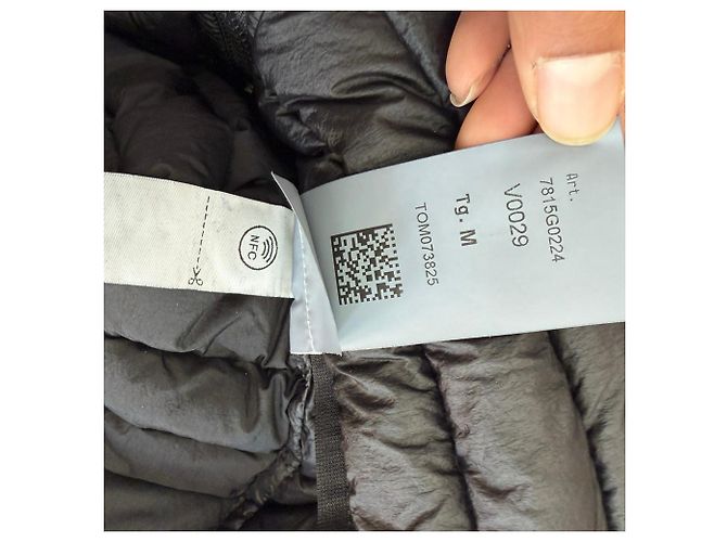 Stone Island Packable Down Vest in Black Nylon - view 11