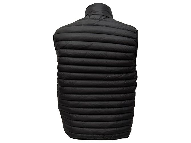 Stone Island Packable Down Vest in Black Nylon - view 3