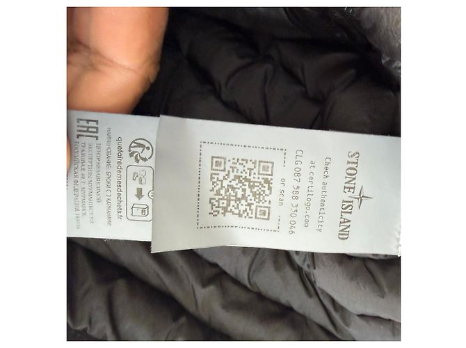 Stone Island Packable Down Vest in Black Nylon - view 5