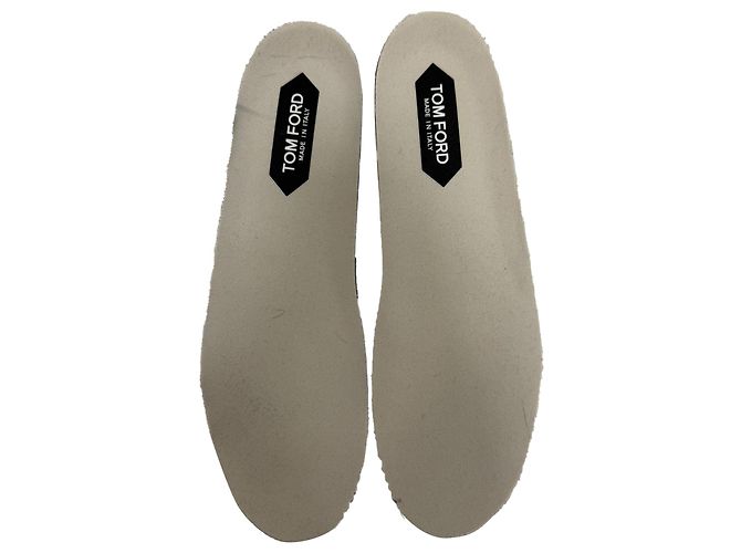 Sneakers Slip-On Jude di Tom Ford in Camoscio Nero - vista 10