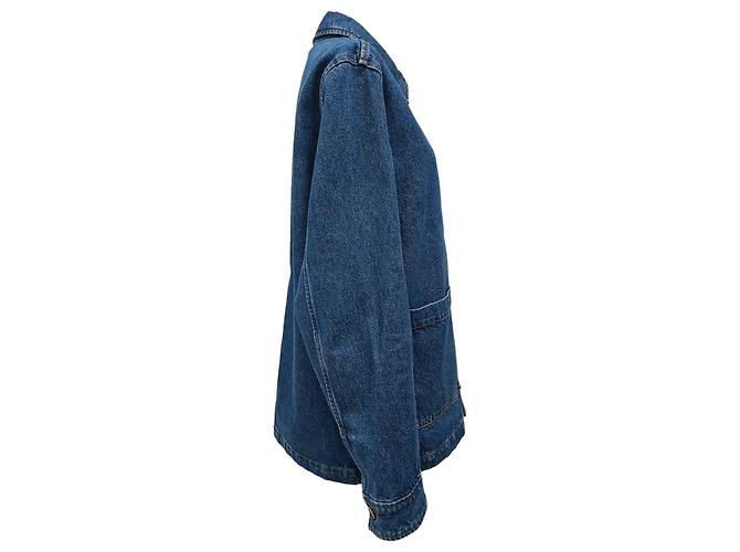 Apc Jaqueta de denim com botões Nathana'l A.P.C. em algodão azul - vista 2