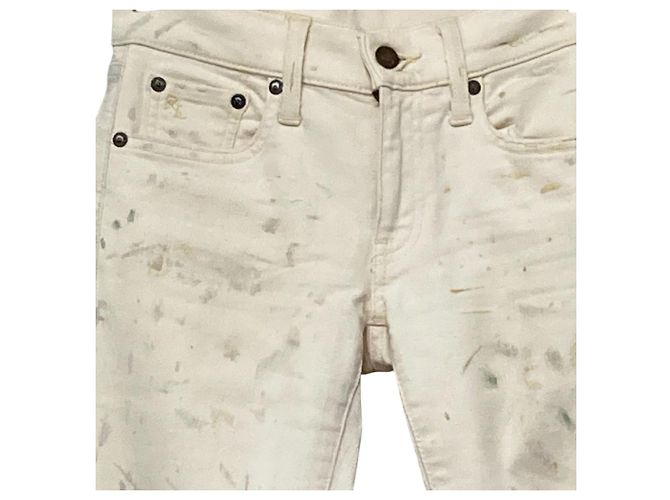 Pantalones de denim TOMPKINS SKINNY de Polo Ralph Lauren Crudo - vista 3