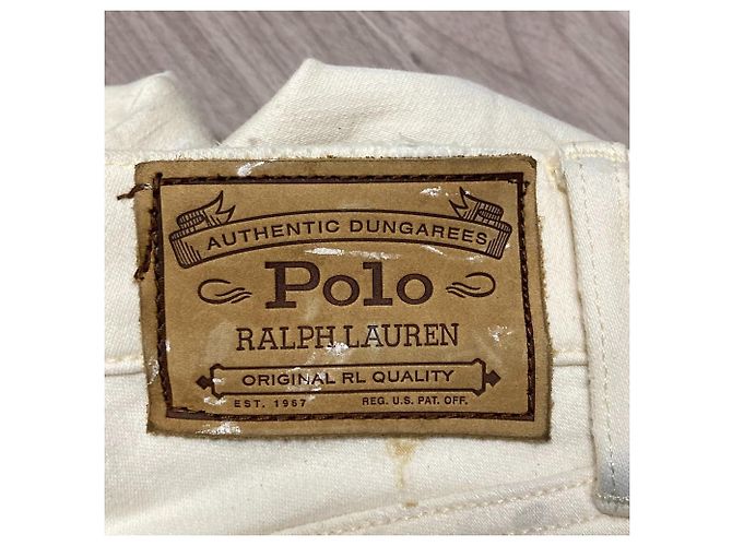 Pantalones de denim TOMPKINS SKINNY de Polo Ralph Lauren Crudo - vista 4