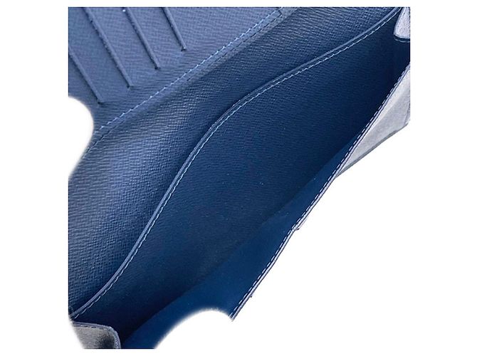 Portafoglio Lungo Taiga Louis Vuitton Blu Blu navy - vista 7