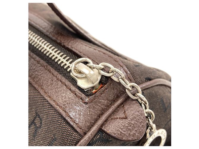 Borsa in tela Logomania Bvlgari Bulgari per donne Marrone - vista 10