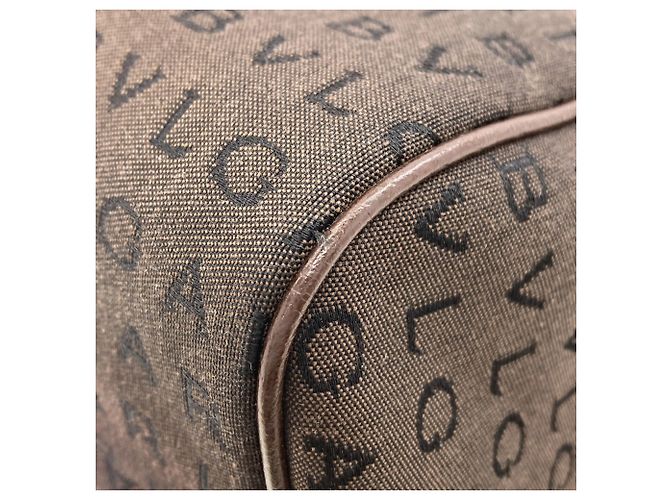 Borsa in tela Logomania Bvlgari Bulgari per donne Marrone - vista 16